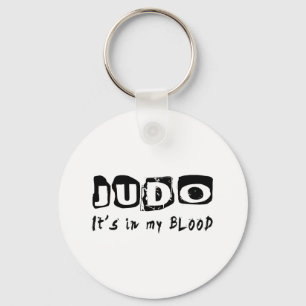 Judo Het zit in mijn bloed Sleutelhanger
