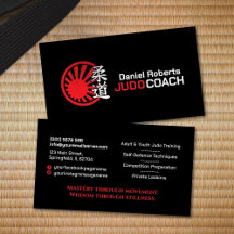 Judo-instructeur - Kanji en Rijzende Zon