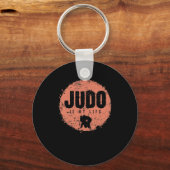 Judo is mijn leven sleutelhanger (Voorkant)