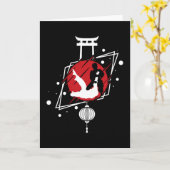 Judo Japan Kaart (Gele Bloem)