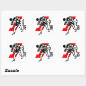 judo jitsu ronde sticker (Vel)