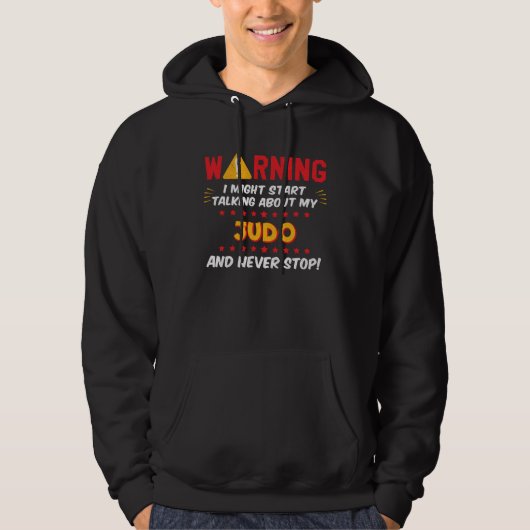 Judo Joke Graphic Hoodie (Voorkant)