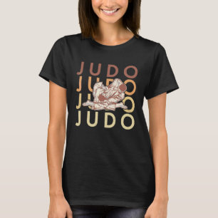 Judo Judoken Japan Jiu Jitsu Martial Training Athl T-shirt
