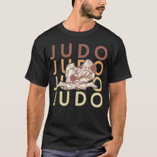 Judo Judoken Japan Jiu Jitsu Martial Training Athl T-shirt
