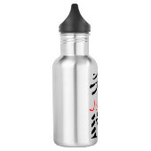 Judo-kalligrafiemaluminium Waterfles (Links)