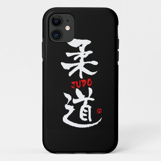 Judo-KANJI Case-Mate iPhone Case (Achterkant)