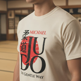 Judo -Kanji, Rijzende Zon T-shirt