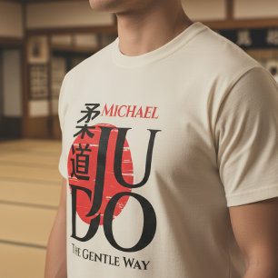 Judo -Kanji, Rijzende Zon T-shirt