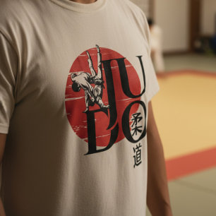 Judo -Kanji, Rijzende Zon T-shirt