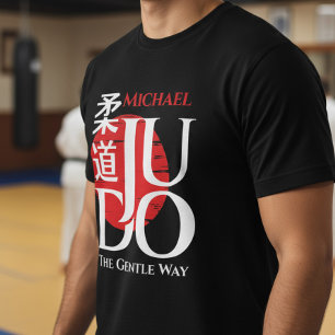 Judo -Kanji, Rijzende Zon Tri-Blend Shirt