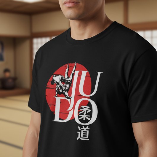 Judo -Kanji, Rising Sun T-shirt