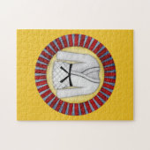 Judo Karate Martial Arts Jigzaag Puzzle Black Belt Legpuzzel (Horizontaal)