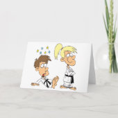 Judo-kinder Kaart (Voorkant)