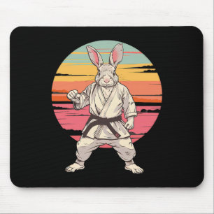 Judo Konijn Bunny Natuur Kickboksen Taekwondo Mart Muismat