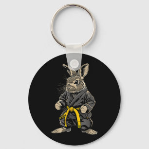 Judo Konijn Bunny Natuur Kickboksen Taekwondo Sleutelhanger