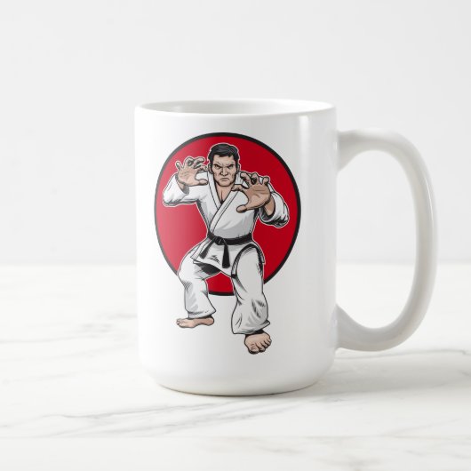 Judo-krijger Koffiemok (Rechts)