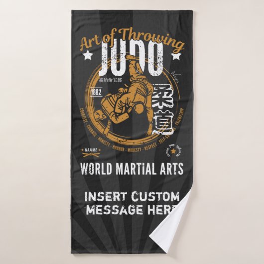 Judo: Kunst van het Throwing Badhanddoek (Badhanddoek)