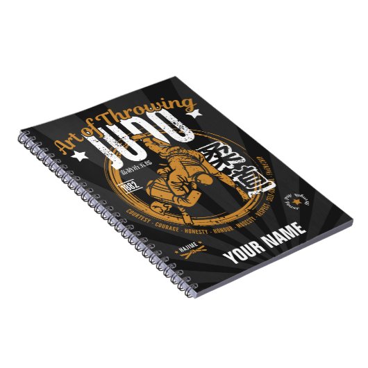 Judo: Kunst van het Throwing Notitieboek (Rechterzijde)