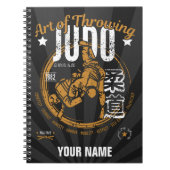 Judo: Kunst van het Throwing Notitieboek (Voorkant)