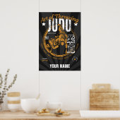 Judo: Kunst van het Throwing Poster (Keuken)