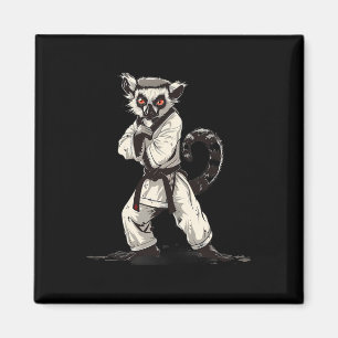 Judo Lemur Natuur Kickboksen Taekwondo Vechtkunst Magneet