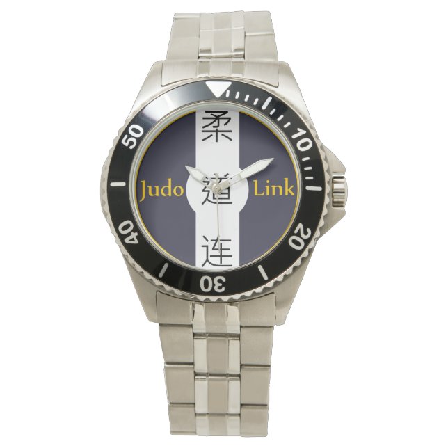 Judo Link horloge (Voorkant)