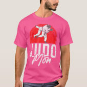 Judo mama t-shirt (Voorkant)