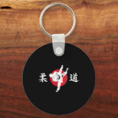 Judo Martial Arts Comt Technique Japan Sleutelhanger (Voorkant)