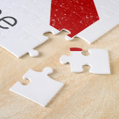 Judo Martial Arts Japans  Retro Design Legpuzzel (Zijkant)