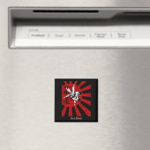 Judo Martial Arts Japans Retro Design Magneet (Insitu (Vaatwasser))