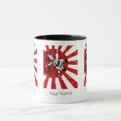 Judo Martial Arts Japans Retro Design Mok (Midden)