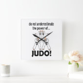 Judo Martial Arts Karate Taekwondo Judo Vierkante Klok (Huis)