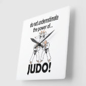 Judo Martial Arts Karate Taekwondo Judo Vierkante Klok (Hoek)
