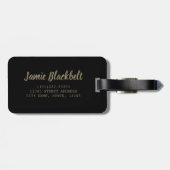 Judo Martial Arts met  japanese rising Sun Bagagelabel (Achterkant horizontaal)