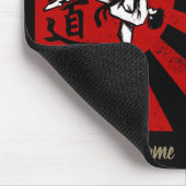 Judo Martial Arts met  japanese rising Sun Muismat (Hoek)