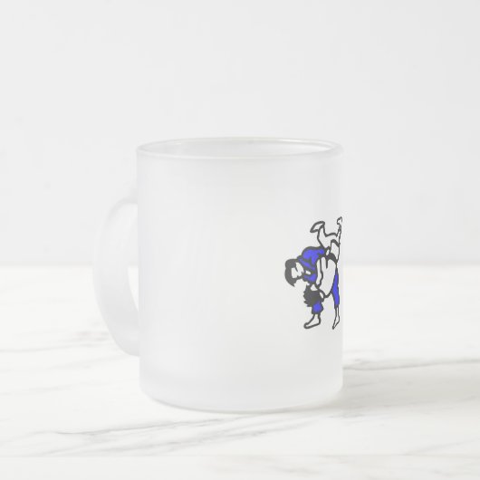 Judo Matglas Koffiemok (Voorkant links)