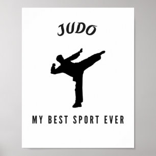 Judo, mijn beste sport ooit poster