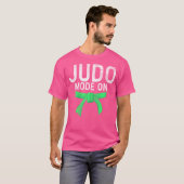 Judo-modus op judo t-shirt (Voorkant volledig)
