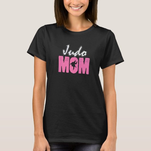 Judo Mom best Mother in the World T-shirt (Voorkant)
