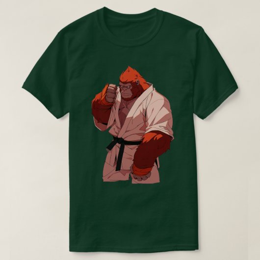 Judo Orangutan 2 T-shirt (Design voorkant)