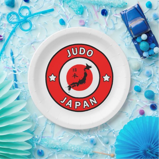 Judo Papieren Bordje (Feest)