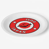Judo Papieren Bordje (Gekanteld)