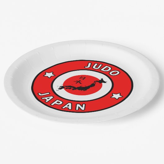 Judo Papieren Bordje (Gekanteld)