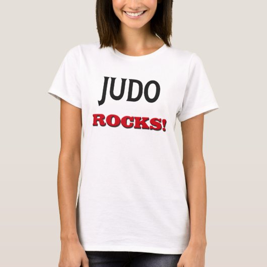 Judo Rocks T-shirt (Voorkant)