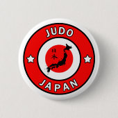 Judo Ronde Button 5,7 Cm (Voorkant)