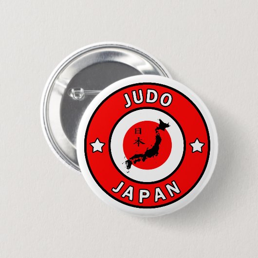 Judo Ronde Button 5,7 Cm (Voorkant /achterkant)