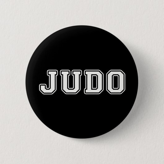 Judo Ronde Button 5,7 Cm (Voorkant)