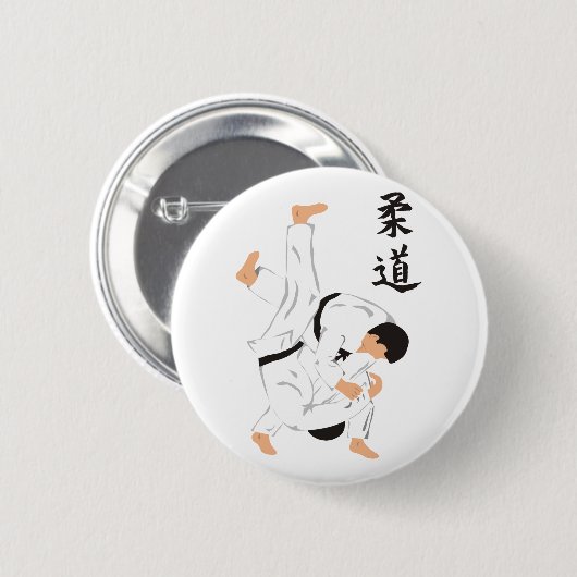Judo Ronde Button 5,7 Cm (Voorkant /achterkant)