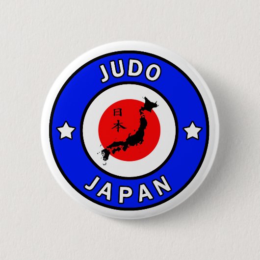 Judo Ronde Button 5,7 Cm (Voorkant)