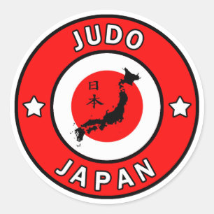 Judo Ronde Sticker